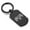 Black, variant on Stainless Steel Geometric Polygon Ram Animal Dog Tag Keychain Circle Ring