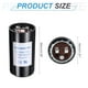 thumbnail image 2 of Condensador CD60 130-156 UF/Mfd 330 VAC 50/60 Hz para arranque de motor eléctrico, 2 of 6