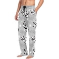 thumbnail image 4 of GZHJMY Panda Pajama Pants for Men, Lounge Pants Lightweight Men Pajama Bottoms with Drawstring Pockets, Christmas New Year Birthday Gifts, XX-Large, 4 of 6