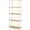 Beech & White, variant on HOMLUX 5-Tier 57.4" Open Shelf Bookcase, Compact Storage Bookshelf for Living Room Bedroom Office, Beech & White