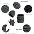 thumbnail image 3 of Conjunto de gorro y bufanda de invierno con guantes y pantalla táctil para hombres y mujeres, gorro y guantes para calentar el cuello, 3 of 5