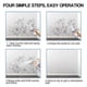 thumbnail image 5 of Magic Wall Repair Spray Set Wall Repair Spray Wall Crack Peeling Repair Mold White Paint Household Wall Graffiti Repair, 5 of 5