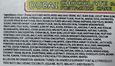 DUBAI CHOCOLATE CAKE 2 PER PACK ORIGINAL PISTACHIO KATAIFI LAYERS FILLING DELICIOUS CRUNCHY KNAFEH 10 INCH  CAKE TOPPED  14 SLICES PER CAKE RICH CAKES 2 PACK