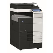 Restored Konica Minolta bizhub C754e A3 Color Multifunction Copier   75 ppm B/W, 60 ppm Color; Copy, Print, Scan, Fax, 2 Trays, Cabinet