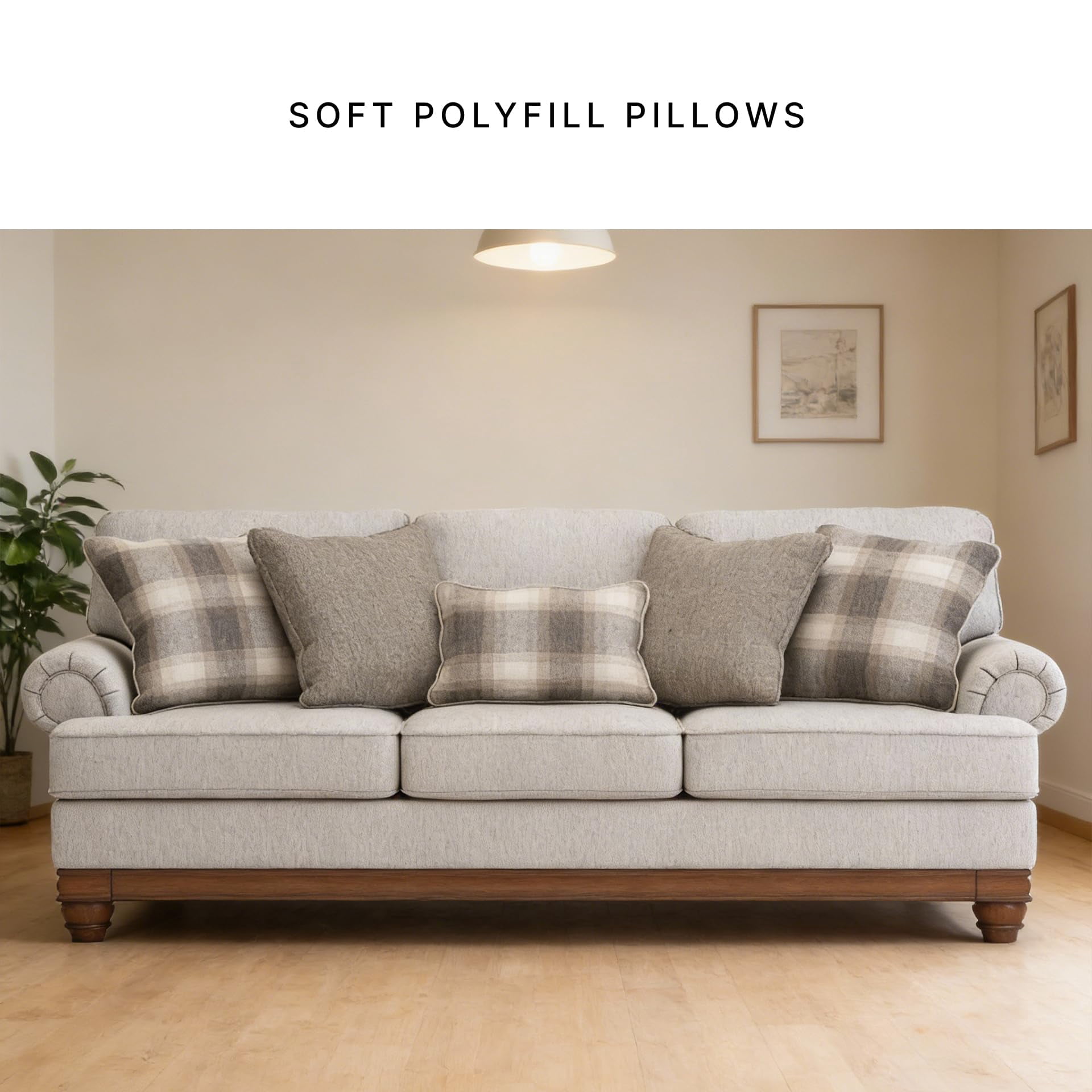 Signature Design by Ashley Stoughton Beige Sofa