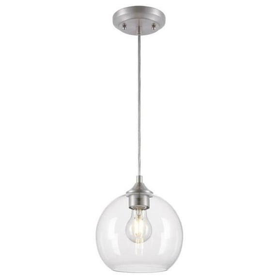 Westinghouse Lighting Tatze One Light Indoor Mini Pendant - 1-Light Brushed Nickel