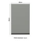 thumbnail image 2 of Gabinete Superior Cocina Madesa Nice 1 Puerta 40cm Gris, 2 of 10