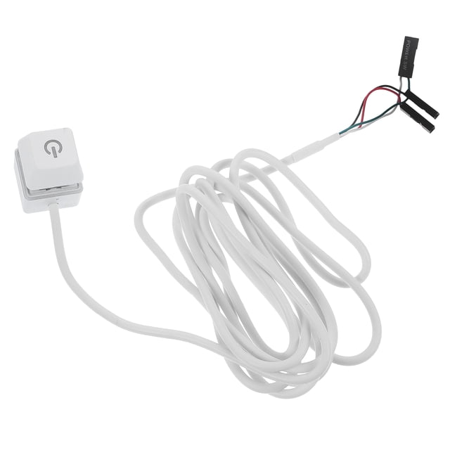 unbranded Interruptor De Encendido Para Computadora Con Cable Y Fácil Acceso Desde El Escritorio