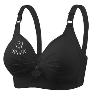 新品未使用❗️Soft up bra Lサイズ　ブラック3枚セット　匿名配送 LNWUY Push up Bras for Women Plus Size Comfortable Printing