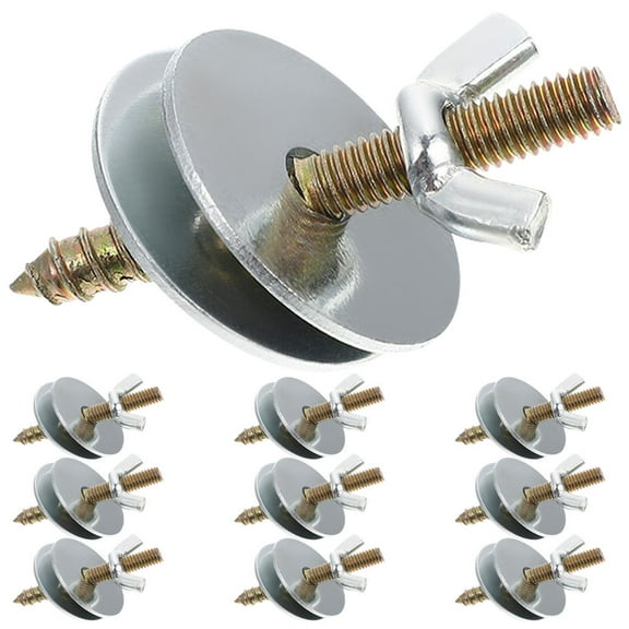 SWETRACE 10Pcs Easy Installation Screw Bolt for Bird Cage and Perch Fixings