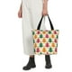 thumbnail image 5 of Fotbe Colorful Frogs Bolsa de Playa con Estampado, Bolsa de Hombro, Bolsa de Mano Espaciosa, Bolsa de Viaje Ligera, Bolsa de Compras Versátil, 5 of 6