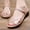Gold, variant on AXXD Black Sandals for Women New Summer Flat Sole Shoes Casual Beach Outwear Open Toe Sandals