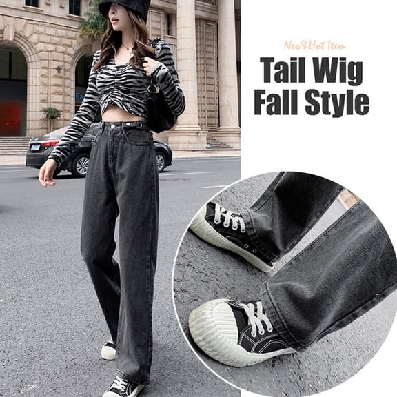 Aayomet Jeans For Women Women’s Classic Jeggings with Back Pockets,Black S