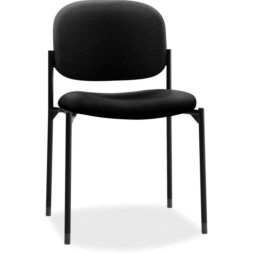 basyx VL606 Series Stacking Armless Guest Reception Waiting Room Chair