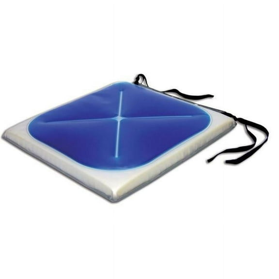Skil-Care 751033 20 in. Gel-Foam Vinyl X-Cushion with LSI Cover
