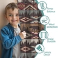 thumbnail image 3 of Blackout Kids Curtains,Boho Bohemia Geometric Line Art Childrens Insulated Curtains Set Of 2,Bedroom Essentials,Toddler Room Decor 42"x54"(106x137cm), 3 of 4