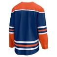 thumbnail image 3 of Men's Fanatics Royal Edmonton Oilers Home Breakaway Blank Jersey, 3 of 3