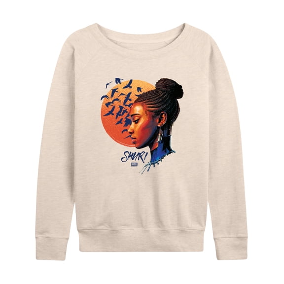 Marvel - Black Panther Shuri Portrait - Women's French Terry Long Sleeve Pullover