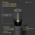 thumbnail image 3 of Waterless Diffuser for Essential Oil, Battery Operated Nebulizer, 20mL Capacity, Mini Scent Air Diffuseur D'Huile Essentiel, 3 Countdown Timers & Mist Levels for Home,Car,Office, ANX Desert Titanium, 3 of 7