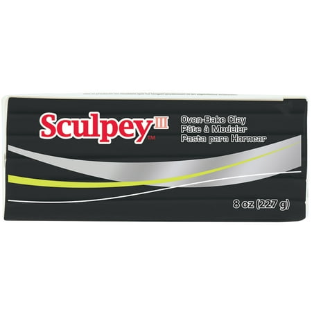 UPC: 0715891112410 | Sculpey III  8 oz.  Black