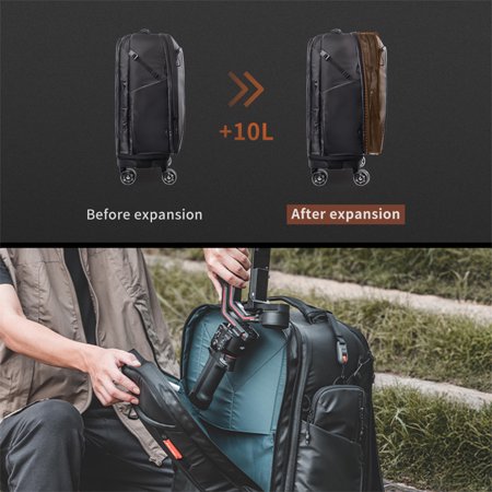 【送料無料】PGYTECH P-CB-180 Roller Camera Backpack (スペースブラック) カメラバッグ カメラアクセサリー