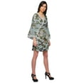 thumbnail image 3 of Moomaya Cotton Printed Bell&nbsp;Sleeves&nbsp;Robes&nbsp;For Women Bridesmaid&nbsp;Robes&nbsp;Bathrobes, 3 of 6