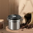 thumbnail image 2 of Birdeem Coffee Pea Storage Jar Coffee Powder Milk Powder Airtight Jar Storage Organiser Pea Storage Jar Vacuum One Way Venting, 2 of 12
