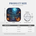 thumbnail image 3 of Windshield Sun Shade, Halloween Pumpkin Castle Purple Foldable Car Sun Shade Windshield for Front, 2 Pieces, 3 of 7