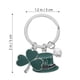 thumbnail image 5 of Llavero con forma de trébol, decoración colgante, bolso del Día de San Patricio, colgante, llavero con dije, 5 of 7