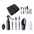 thumbnail image 1 of Romacci 14Pcs Garden Planting Tool Set Bonsai Succulent Transplanting Mini Planting Hand Tools For Indoor Miniature Fairy Garden Plant Care, 1 of 7