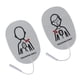 thumbnail image 3 of Almohadillas de electrodos de repuesto, 2 piezas Almohadillas de entrenamiento de electrodos Almohadillas de entrenamiento de electrodos Almohadillas de repuesto de entrenamiento Las mejores de su clase, 3 of 8