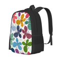 thumbnail image 6 of Sigee Colorful Butterflies for Simple large capacity backpack Travel Laptop Backpack, Business for Travel and Daily Use, 6 of 9