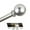 Satin Nickel, variant on Central Design 4883-484 Julian 0.81 in. Curtain Rod, 48-84 in. - Antique Brass