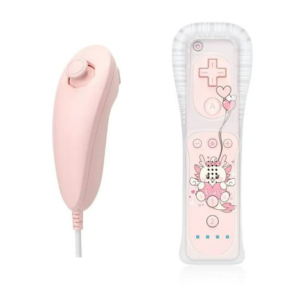 Wireless Remote Nunchuck Controller For Nintendo Wii /Wii U