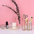 thumbnail image 4 of Caja de almacenamiento con forma de florero con tres hexágonos huecos para brochas de maquillaje y bolígrafos con estilo nórdico, 4 of 5