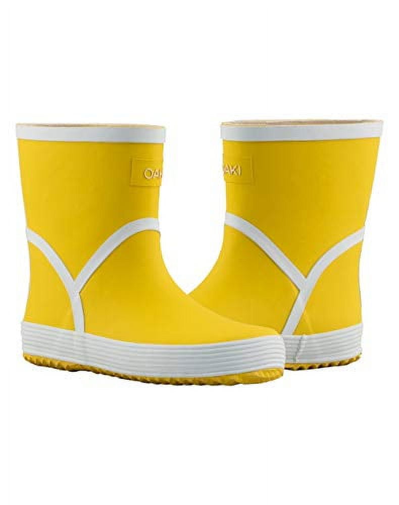 OAKI Kids and Toddlers Euro Rain Boot, Ultra Strong & Lightweight