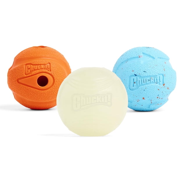Pelotas de Golf Chuckit! Fetch Medley Multicolor Medium 2.5 Inch 3 Unidades