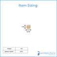 thumbnail image 2 of Wood Plugs for Furniture, 5/16 inch Oak Flat-Head Plug, Wooden Screw-Hole Plug Covers - Pack of 250 by Woodpeckers, 2 of 3