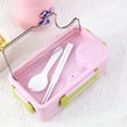 thumbnail image 4 of under $10 Bento Box Adult & Ki-ds Reusable and BPA-Free Lunch Boxes Containers Snackle Box Container for Ages 3-7 8-11 12+ Office & Sh-ool Supplies, 4 of 6