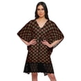 thumbnail image 1 of Moomaya Caftan de Plage en Dentelle Ajourée pour Femmes, Caftan Bikini Imprimé, Grande Taille, 1 of 4