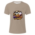 thumbnail image 4 of LIIPEE Short Sleeve Tees For Men Halloween Graphic Crew Neck Casual T Shirts Male Comfortable Breathable Versatile Tshirt,XXXL, 4 of 4