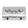 thumbnail image 2 of Joernso Portable Dual Microphone Inputs Audio Sound Mixer for Amplifier Karaoke KTV, 2 of 8
