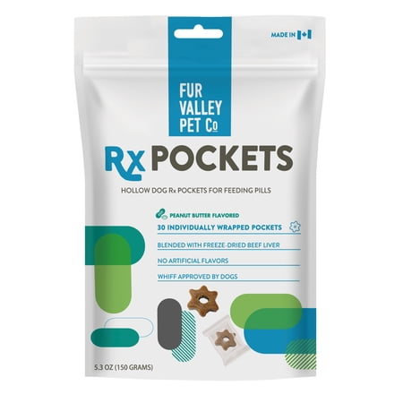 Fur Valley Pet Co. Rx Pockets Peanut Butter 5.3 oz