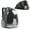 Black, variant on Back Extension Cat Backpack Carriers, Space Capsule Transparent Bubble Expandable Pet Carrier for Kitten and Small Dog up to 13 Pounds, Black