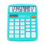 Catiga Electronics CD-2786 Large Display Desktop Calculator, Light Blue