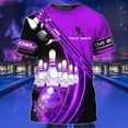 thumbnail image 6 of Custom Bowling Shirts, Personalized Name Bowling Shirts Unisex, Bowling Jerseys for Men & Women, Team Bowling Shirt Gift (Blue, XL), 6 of 9