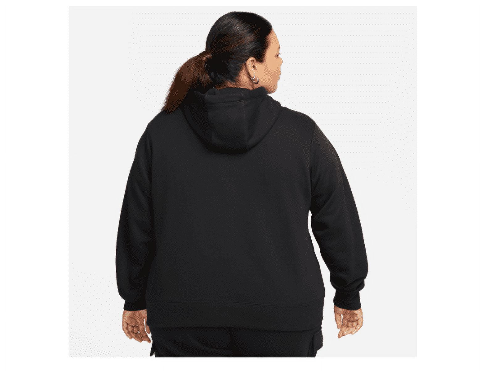 plus size nike cowl neck hoodie