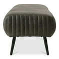 thumbnail image 3 of Moe's Home Collection Endora Bench Leather Ottomans Stools & Benches, 3 of 6
