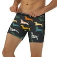 thumbnail image 2 of Sigee Plaid Dachshund for Men's Boxer Briefs,Moisture Wicking and Breathable XX-Large, 2 of 9