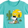thumbnail image 3 of Peanuts - Snoopy & Woodstock - Toddler And Youth Girls Short Sleeve Graphic T-Shirt, 3 of 6